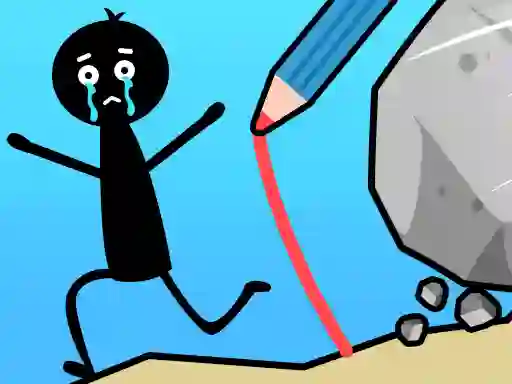Spil Save The Stick: Draw Line online