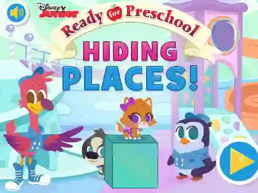 Spil Ready for Preschool Hiding Places online