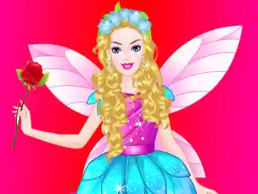 Spil Barbie Angel Dress up online