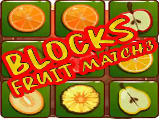 Spil Blocks Fruit Match3 online