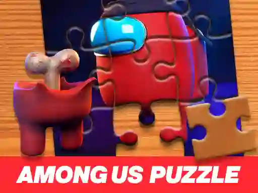 Spil Among Us Jigsaw Puzzle Planet online