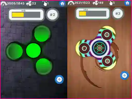 Spil Hand Spinner Simulator online