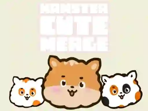 Spil Hamster Cute Merge online