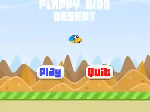 Spil FLAPPY BIRD DESERT online