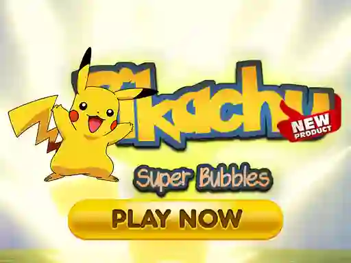 Spil Pikachu Super Bubbles online