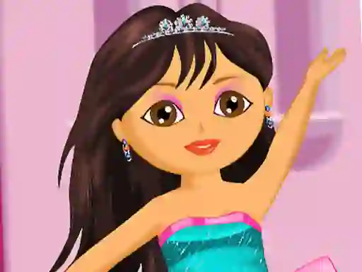 Spil Dora Ballerina Dressup online