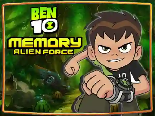 Spil Ben 10 Memory Alien Force online