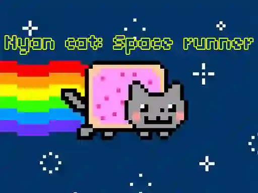 Spil Nyan Cat: Space runner online