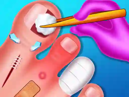 Spil Funny Nail Doctor online