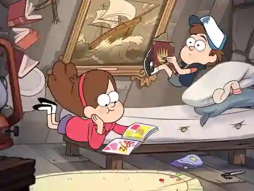 Spil Gravity Falls Slide online