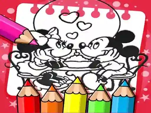 Spil Mickey Mouse Coloring Book online