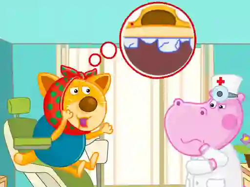 Spil Hippo Dentist online