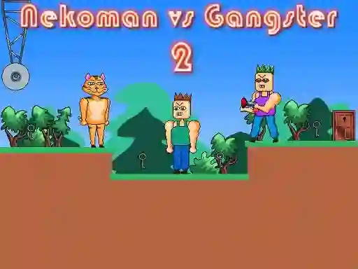 Spil Nekoman vs Gangster 2 online
