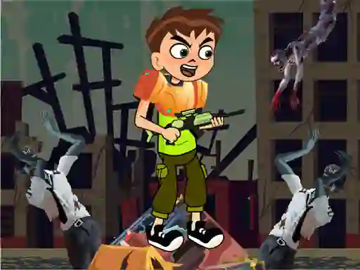 Spil Ben 10 World War Zombies online