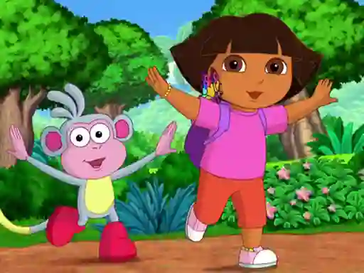 Spil Dora The Explorer Coloring online