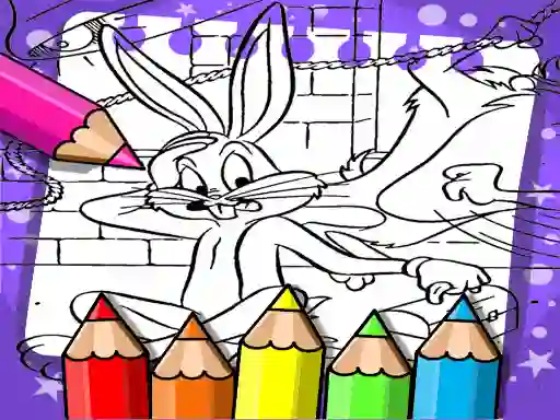 Spil Bugs Bunny Coloring Book online