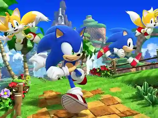 Spil Sonic Adventure Run online