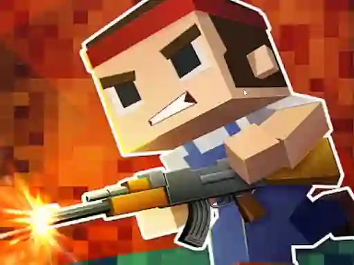 Spil Blocky Shooting Swat Multiplayer online