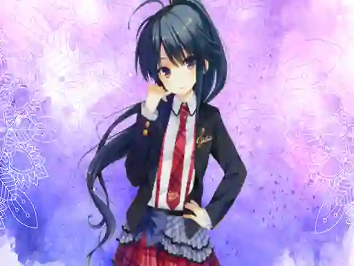Spil Anime Girls Jigsaw online