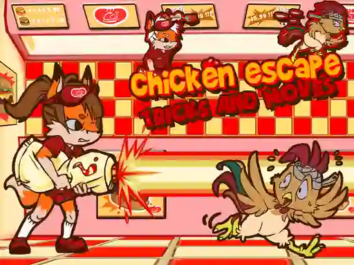 Spil Chicken Escape Tricks and moves online