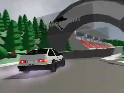 Spil Low poly car racing online