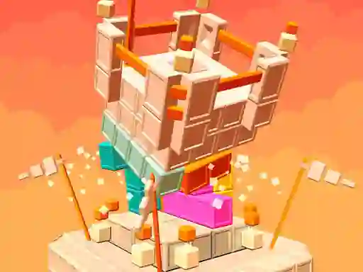 Spil Demolish Castle Puzzle online