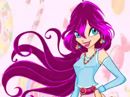Spil Winx Candy Girl online