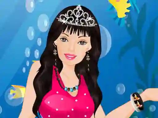 Spil Barbie Mermaid Dressup online