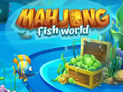 Spil Mahjong Fish World online