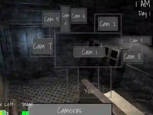 Spil Five Nights at Horror Games online
