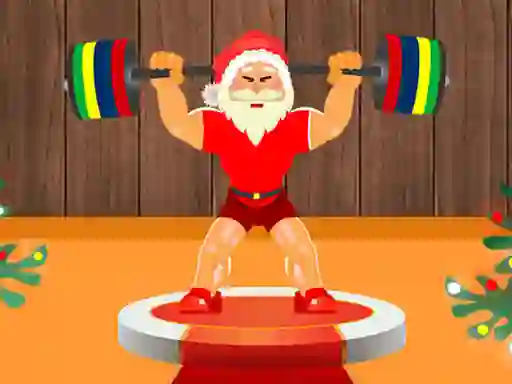 Spil Santa Claus Weightlifter online
