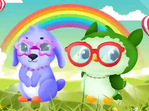 Spil Owl and Rabbit Fashion online