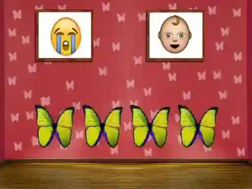 Spil Cute Butterfly House Escape online