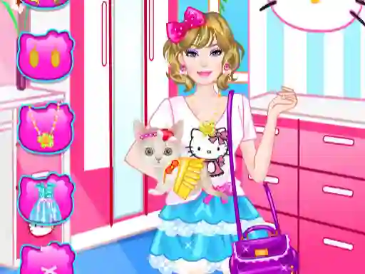 Spil Barbie With Kitty online