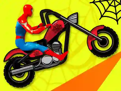Spil Spiderman Motorbike online