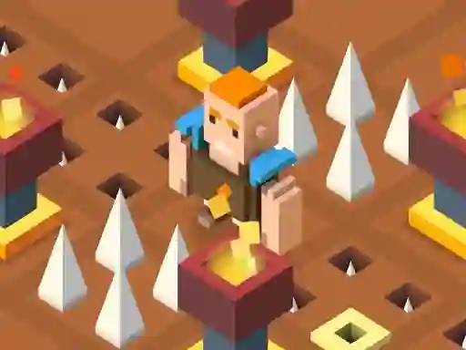 Spil Endless Blocky Platformer online