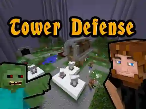 Spil Minecraft Tower Defense online