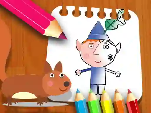 Spil Ben Hollys Coloring Book online