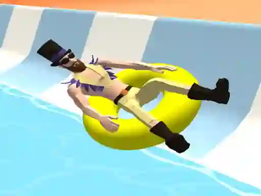 Spil Aquapark.io Water Slide Park online