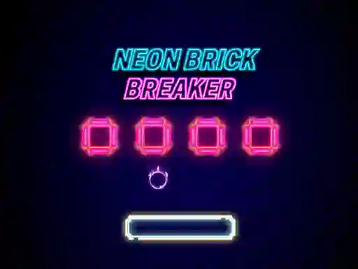 Spil Neon Brick Breaker online