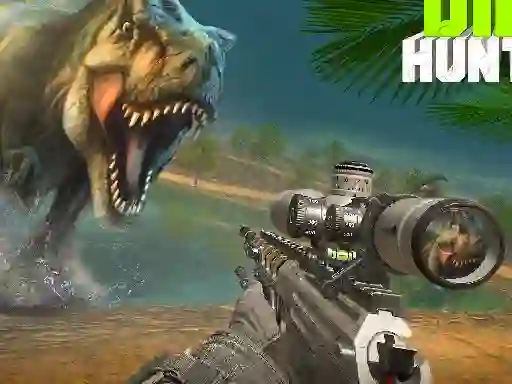 Spil Sniper Dinosaur Hunting online