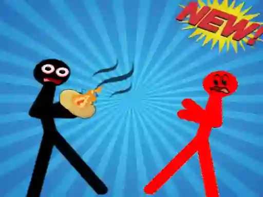 Spil Stickman Hot Potato online