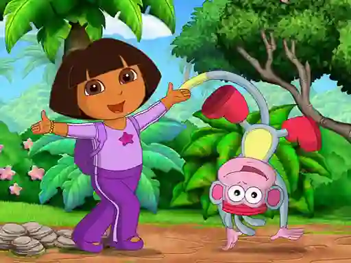 Spil Find 7 Differences Dora online