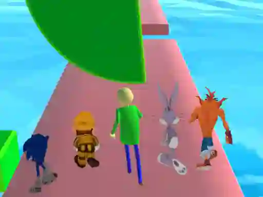 Spil Fun Race 3D baldi's basics online