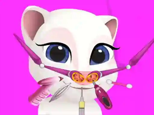 Spil Little Angela Nose Doctor online