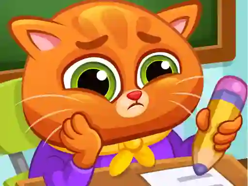Spil Lovely Virtual Cat At School online