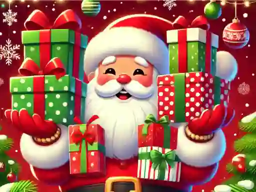 Spil Christmas Gift Jump online