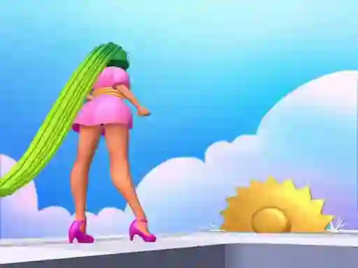 Spil Keep Long Hair online