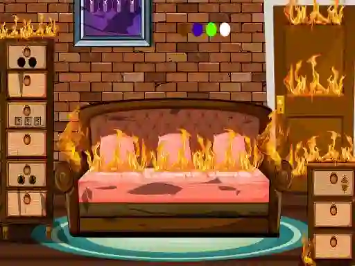 Spil Fired House Escape online