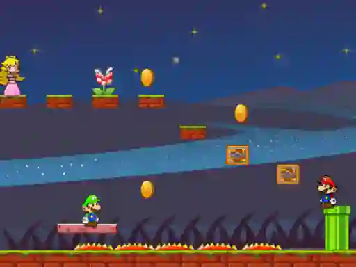 Spil Mario Bros Save Princess online